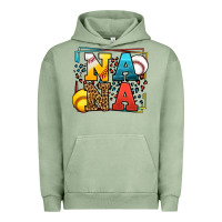 Pigment Oil Green Baseball and Softball nana Urban Hoodie - LillyAllenDesigns