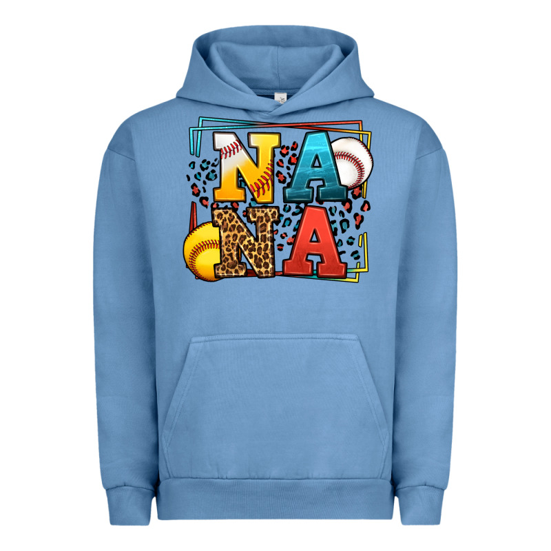 Baseball And Softball Nana Urban Hoodie by LillyAllenDesigns | Teevron
