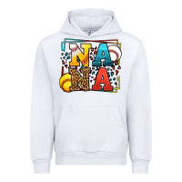 White Baseball and Softball nana Urban Hoodie - LillyAllenDesigns