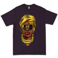 Plum african woman Premium Tee - NancyCooperArtShop