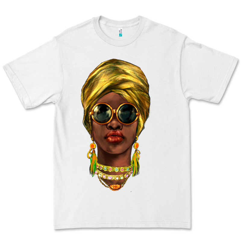 African Woman Premium Tee by NancyCooperArtShop | Teevron