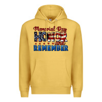 Antique Gold Memorial day honor and remember 4th of july Premium Hoodie - CowGirlArtShop