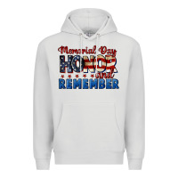 Dove Grey Memorial day honor and remember 4th of july Premium Hoodie - CowGirlArtShop