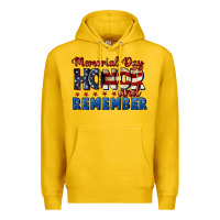 Lemon Memorial day honor and remember 4th of july Premium Hoodie - CowGirlArtShop
