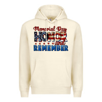 Sandshell Memorial day honor and remember 4th of july Premium Hoodie - CowGirlArtShop