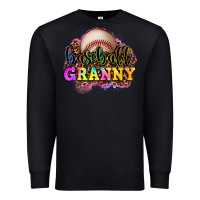Black baseball granny Premium Sweatshirt - OliviaCreatesArt