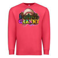 Cardinal baseball granny Premium Sweatshirt - OliviaCreatesArt