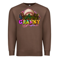 Chestnut baseball granny Premium Sweatshirt - OliviaCreatesArt