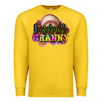 Lemon baseball granny Premium Sweatshirt - OliviaCreatesArt