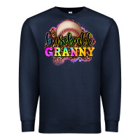 Navy baseball granny Premium Sweatshirt - OliviaCreatesArt