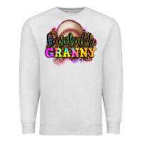 Oatmeal Heather baseball granny Premium Sweatshirt - OliviaCreatesArt