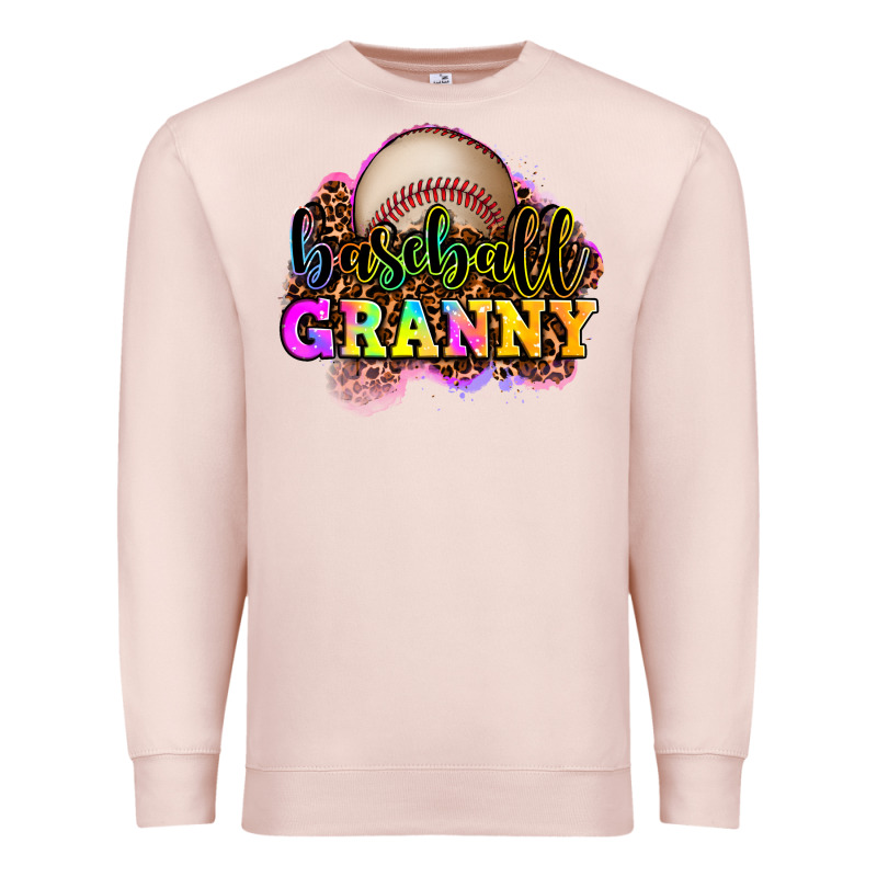 Baseball Granny Premium Sweatshirt by OliviaCreatesArt | Teevron