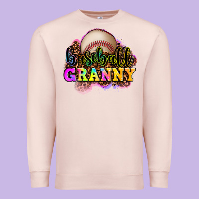 Baseball Granny Premium Sweatshirt Designed By Oliviacreatesart