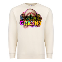 Sandshell baseball granny Premium Sweatshirt - OliviaCreatesArt