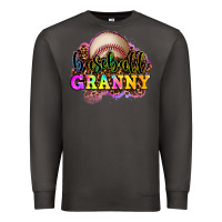Smoke baseball granny Premium Sweatshirt - OliviaCreatesArt