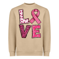 Mushroom Western Breast Cancer Love Heavyweight Sweatshirt - RanaPortraitStore