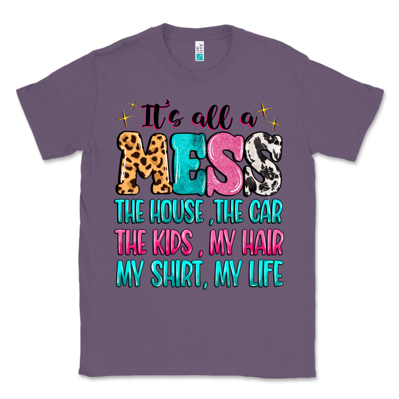 It's All A Mess The House The Car Classic Tee by MaliasSmallBusiness | Teevron