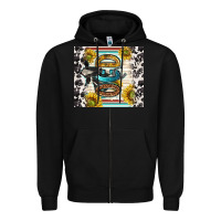 Black ocd with cow Zipper Hoodie - TumblerDesignByShophia