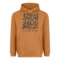 Meerkat summer vibes leopard Heavyweight Hoodie - CowCowDesign