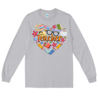 Moon Dust teacher heart Long Sleeve Tee - Artiststas
