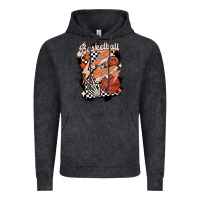 Vintage Black checkered retro basketball Vintage Hoodie - MaliasSmallBusiness
