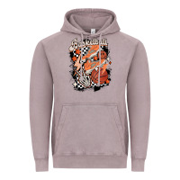 Vintage Zinc checkered retro basketball Vintage Hoodie - MaliasSmallBusiness