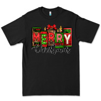 Black merry christmas license plate letters Premium Tee - Jasminsmagicworld
