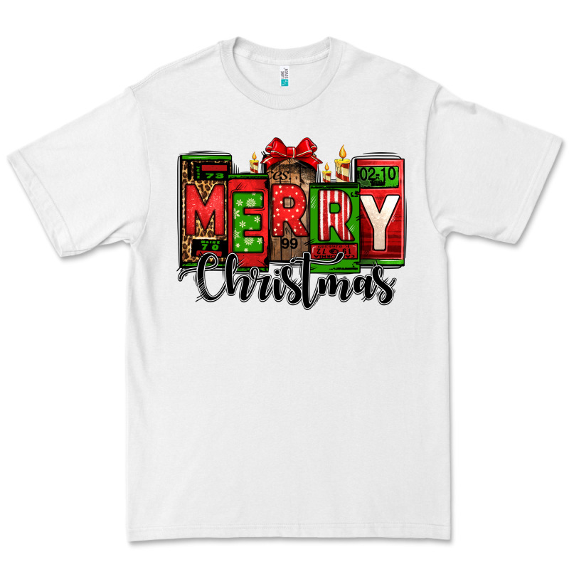 Merry Christmas License Plate Letters Premium Tee by Jasminsmagicworld | Teevron