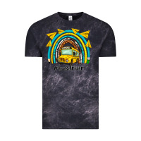 Cloud Black bus driver rainbow Vintage Tee - NancyCooperArtShop