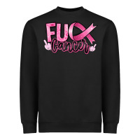 Black Fu*ck Cancer Heavyweight Sweatshirt - RanaPortraitStore