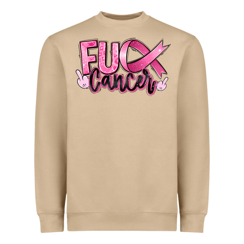 Fu*ck Cancer Heavyweight Sweatshirt by RanaPortraitStore | Teevron