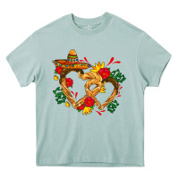 Arona Churros with love and sombrero Heavy Core Tee - AdoDesignShop