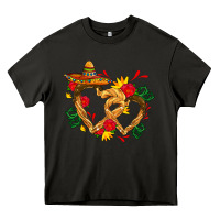 Asphalt Churros with love and sombrero Heavy Core Tee - AdoDesignShop