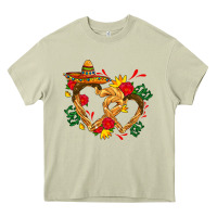 Mossy Churros with love and sombrero Heavy Core Tee - AdoDesignShop