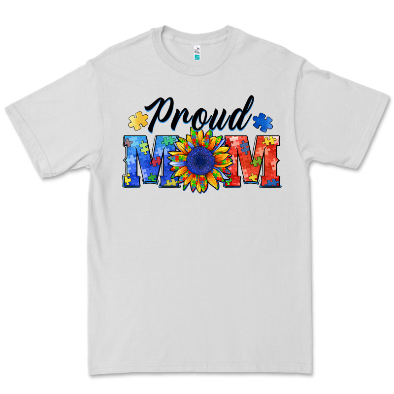Proud Mom Autism Premium Tee by BarkalooDesign | Teevron