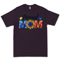 Plum proud mom autism Premium Tee - BarkalooDesign