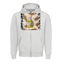 Dove Grey sensitive savage Zipper Hoodie - TumblerDesignByShophia
