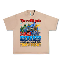 Burro thr north pole polar express admit one round trip Urban Heavy Tee - MaliasSmallBusiness