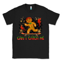 Black gingerbread cant catch me Classic Tee - MaliasSmallBusiness
