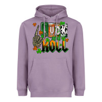 Lavender St. Patrick's Luck and roll Heavyweight Hoodie - OliviaCreatesArt