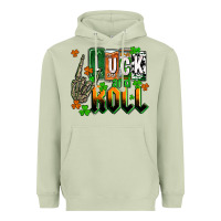 Matcha St. Patrick's Luck and roll Heavyweight Hoodie - OliviaCreatesArt