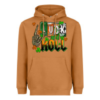 Meerkat St. Patrick's Luck and roll Heavyweight Hoodie - OliviaCreatesArt