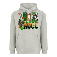 St. Patrick's Luck And Roll Heavyweight Hoodie | Teevron