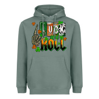 Sage St. Patrick's Luck and roll Heavyweight Hoodie - OliviaCreatesArt