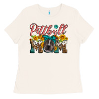 Bone pittbull mom Ladies Tee - Artiststas