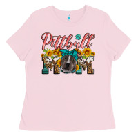 Pittbull Mom Ladies Tee | Teevron