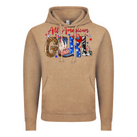 Vintage Coffee all american girl Vintage Hoodie - NancyCooperArtShop
