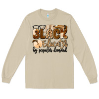 Mushroom black educator by popular demand Long Sleeve Tee - Artiststas