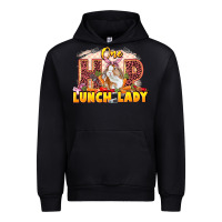 Black One hip lunch lady Easter Day Urban Hoodie - LillyAllenDesigns