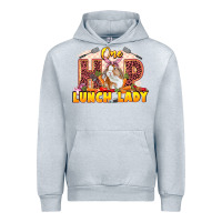 Heather Grey One hip lunch lady Easter Day Urban Hoodie - LillyAllenDesigns
